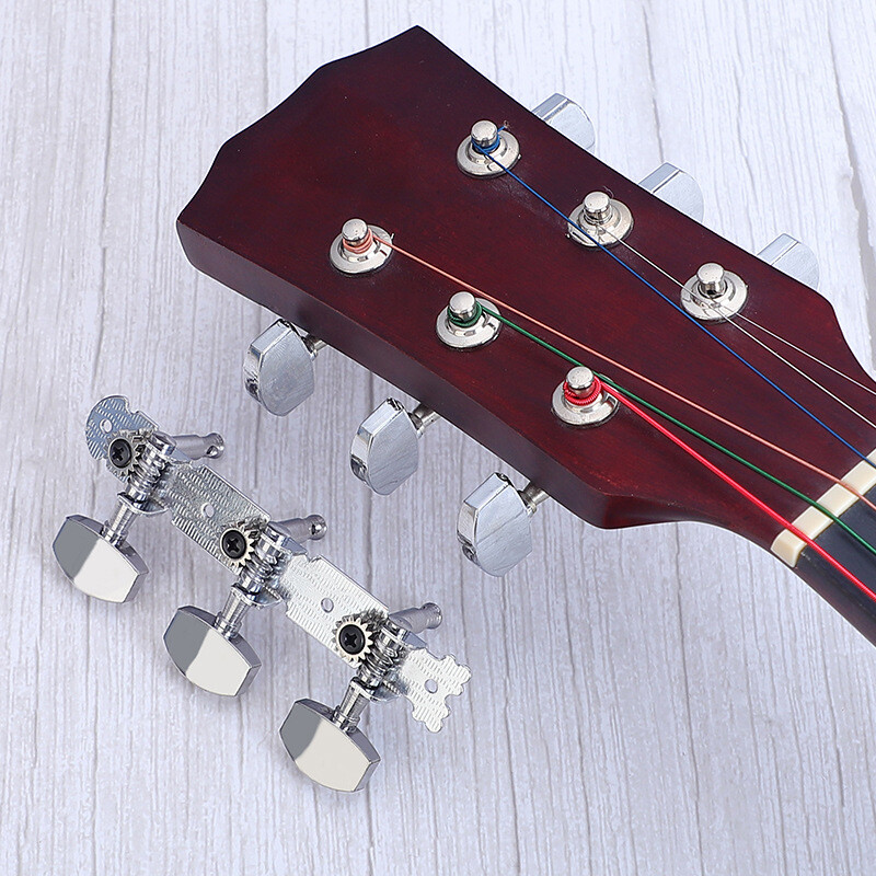 Metal Classic Guitar String Tuning Pegs Machine Heads Tuners Keys Parts ...