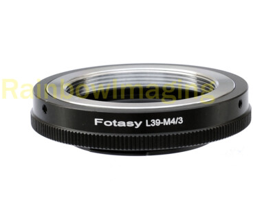 Adjustable Leica M39 39mm Lens MFT M43 Adapter Olympus E-PM2 E-PM1 PEN-F E-M10