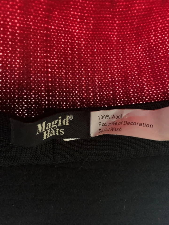 Magid Hats Womens Wool Bowler Hat With Peacock Feather - Image 3 of 4