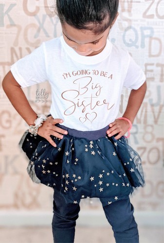 In My Big Sister Era Shirt Big Sister Era T-Shirt - Toddler Big Sister Announcement Shirt For Baby Girls Big Sister Shirts For Girls Size 10 12 - Foto 11