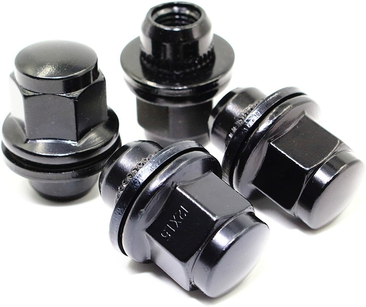 YGG777　1 20 Black Mag Lug Nuts 12x1.25 Fits Nissan 350z 370z GTR