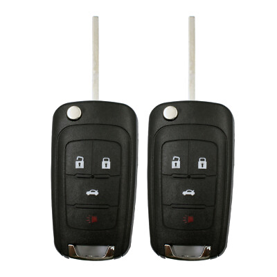 2X Remote Key Fob Shell Case for GMC Terrain 2010 2011 2012 2013 2014 2015 2016