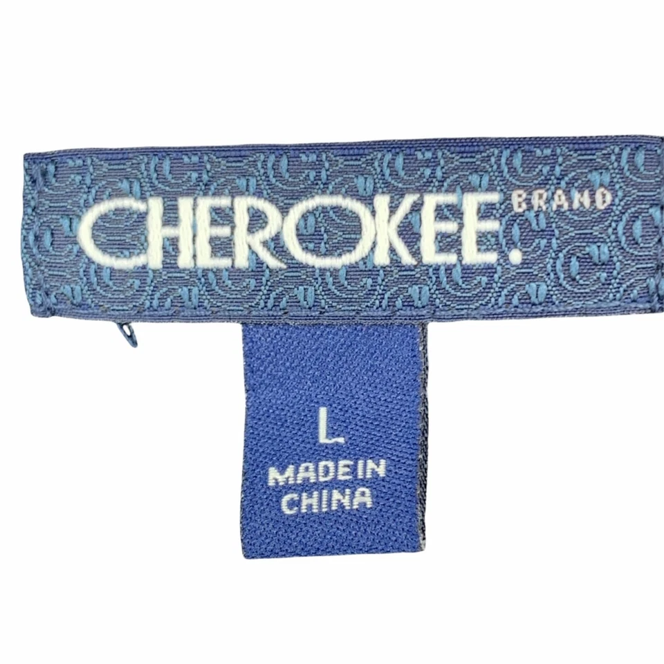 Suéter de algodón con cuello en V grande Cherokee 9871 para hombre Foto 3 de 4