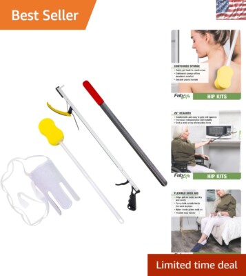 Hip Replacement & Surgery Recovery Kit: Essential Living Aids for Independence
