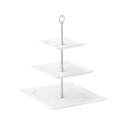 3-stöckige Etagere Monaco 25,5 x 25,5 cm AMBITION