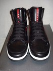 100% AUTHENTIC NEW MEN PRADA BLACK SIDE ZIP HIGH TOP SNEAKERS 7/US 8 — photo 6