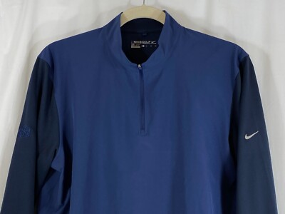 Nike Golf Dri-FIT Fabric Mix XL 1/2-Zip Cover-Up Pullover Jacket