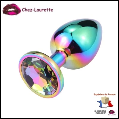 Plug écarteur anal bijoux intime rosebud – dilatation