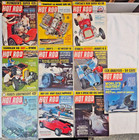 LOT 1963 HOT ROD Magazine Set (10 Issue Set, Jan - Oct ) Drag Racing  - VTG
