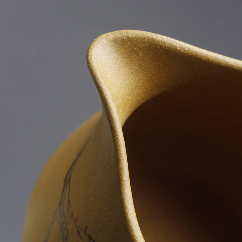 Jarra creativa con estampado de aves taza justa de arcilla real Yixing Zisha Duan marcada en venta Foto 4 de 4