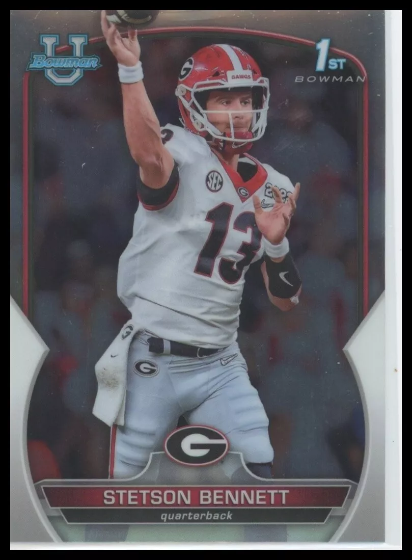 Stetson Bennett trading card