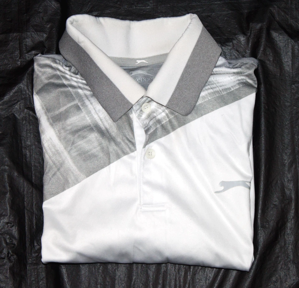 Polo de golf Slazenger para hombre manga corta talla pequeña Foto 4 de 4