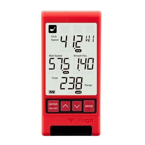 k*n様 PRGR RED EYES POCKET HS-130 RED EYES POCKET HS-130 PRGR Personal Golf Launch Monitor