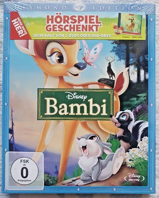 Bambi - Diamond Edition [Blu-ray]  im Pappschuber  NEU OVP - Bild 1 von 2