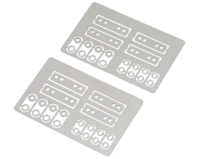 Kyosho Mini-Z Setting Stainless Steel Shim Set (40) [KYOMZW126]