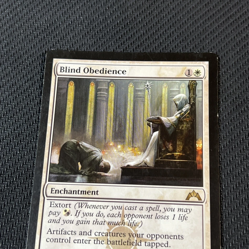 Blind Obedience Magic The Gathering Mtg Gatecrash Card - Image 2 of 4
