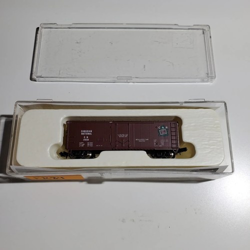 Con-Cor 105130 Escala N 40' Acero Boxcar Canadian National #29038 Marrón  | Zustand: New