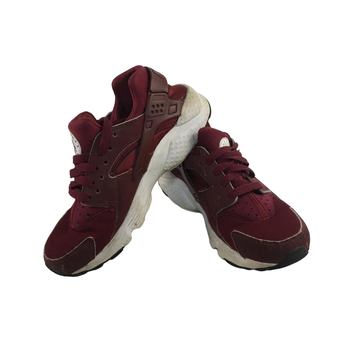Dark red shop huaraches
