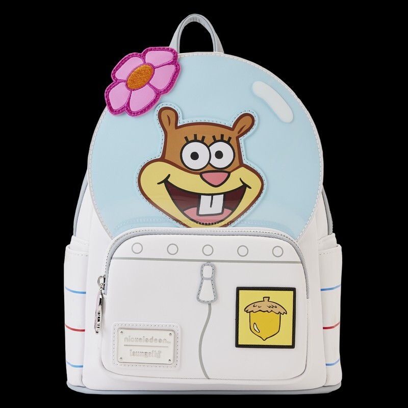 【Lounge Fly】SpongeBob Sandy Cheeks Cosplay Mini Backpack Loungefly SpongeBob SquarePants Sandy Cheeks Cosplay Mini