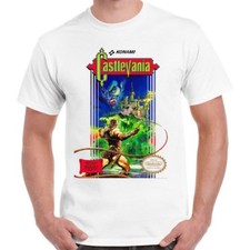 Gamer Castlevania Vintage Classic Video Game Meme Funny  Retro Tee T Shirt 2392