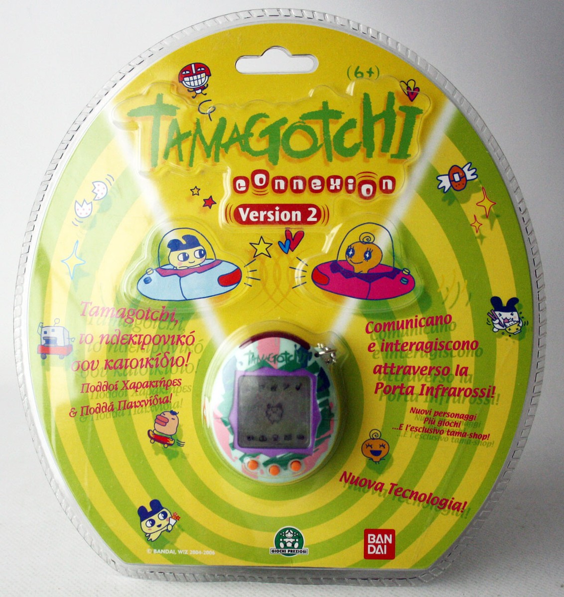 BANDAI Tamagotchi バーチャルペット 2個セット TAMAGOTCHI CONNEXION VERSION 2 V2 VIRTUAL PET GREEN PINK BANDAI