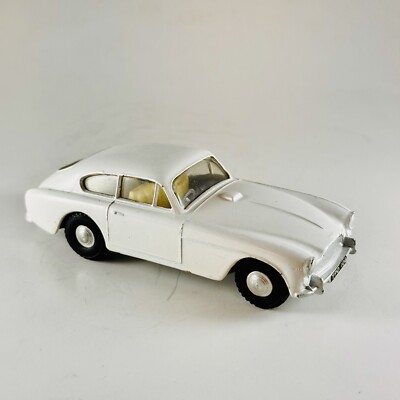 Vintage Triang Spot-On Aston Martin 1:42 Scale White England Great Britain RARE
