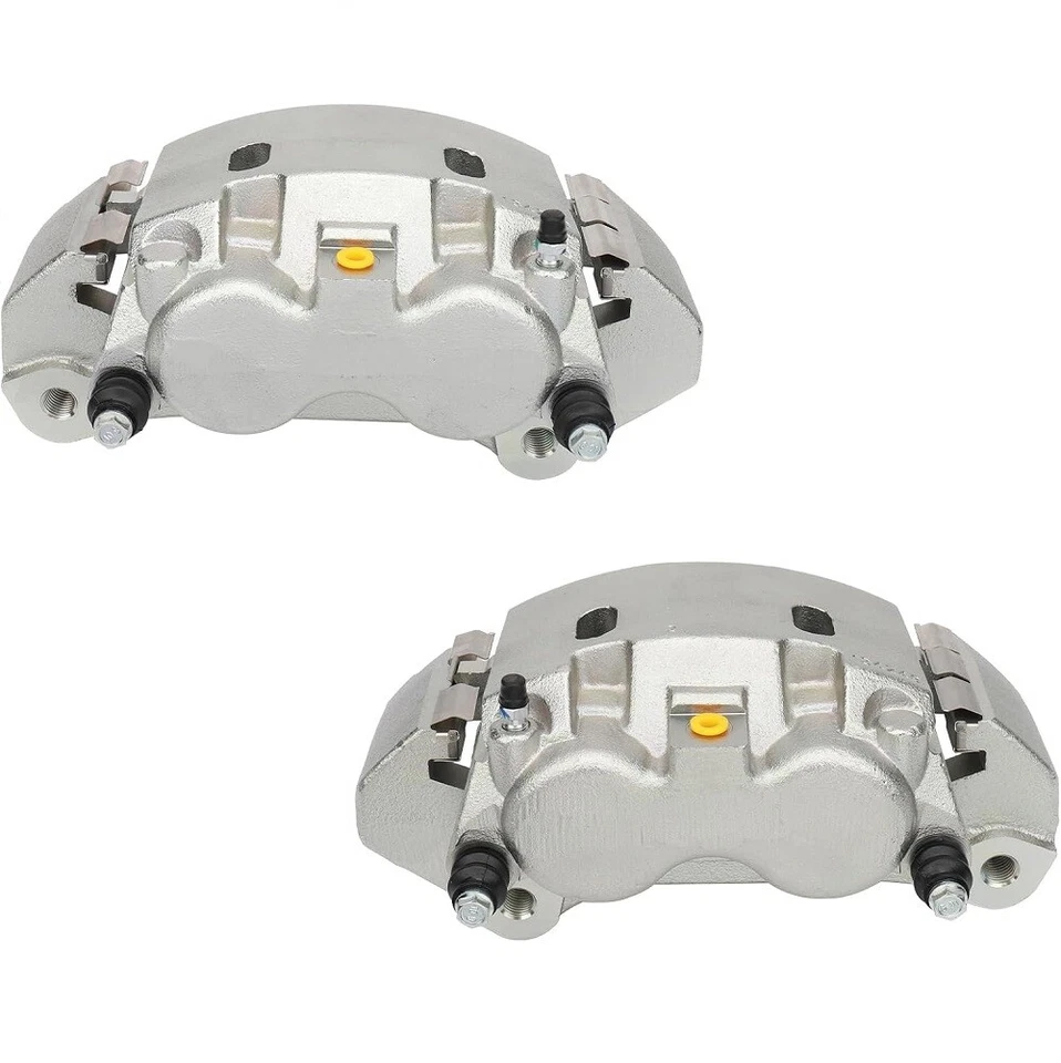2Pcs Front Disc Brake Caliper for 2006 - 2008 Dodge Ram 1500 2500 3500 - Image 3 of 4