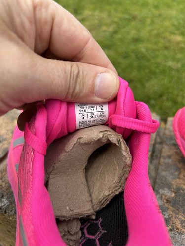 Zapatos para correr Asics GT2000 10 para mujer UK4 rosa buen estado - Imagen 10 de 14