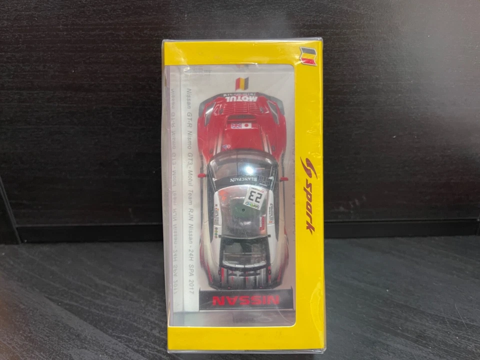 1/43 NISSAN GT-R NISMO GT3 MOTUL TEAM RJN 24H SPA 2017 SPARK SB182 - Immagine 4 di 4
