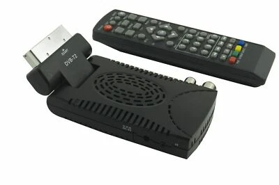 DECODER MINI DIGITALE TERRESTRE SCART DVB-T3 180° USB HDMI PRESA SCART