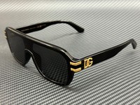 DOLCE & GABBANA DG4507 501 87 Black Grey Men's 65 mm Sunglasses