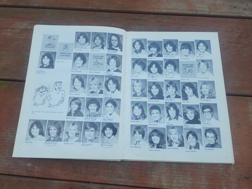1981 Roosevelt Jr. High School Yearbook Altoona PA W/ Wrestling Champ Book - Picture 3 of 10