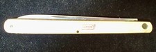 Vintage Schrade Melon Tester Knife Made In USA SS105 Armour Advertising