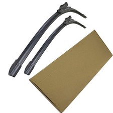 Pair Silicone Front Windscreen Wiper Blades Fit Audi A5/S5/RS5 Coupe 2007-2025