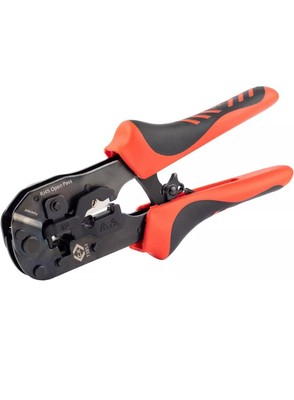 CK Tools T3853 Ratschen-Crimpzange zum Durchgehen modularer Stecker 8P