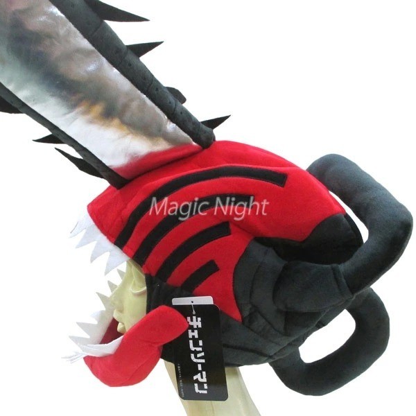 Chainsaw Man Denji Mask Cosplay Pochita Helmet Halloween Full Head Latex Props