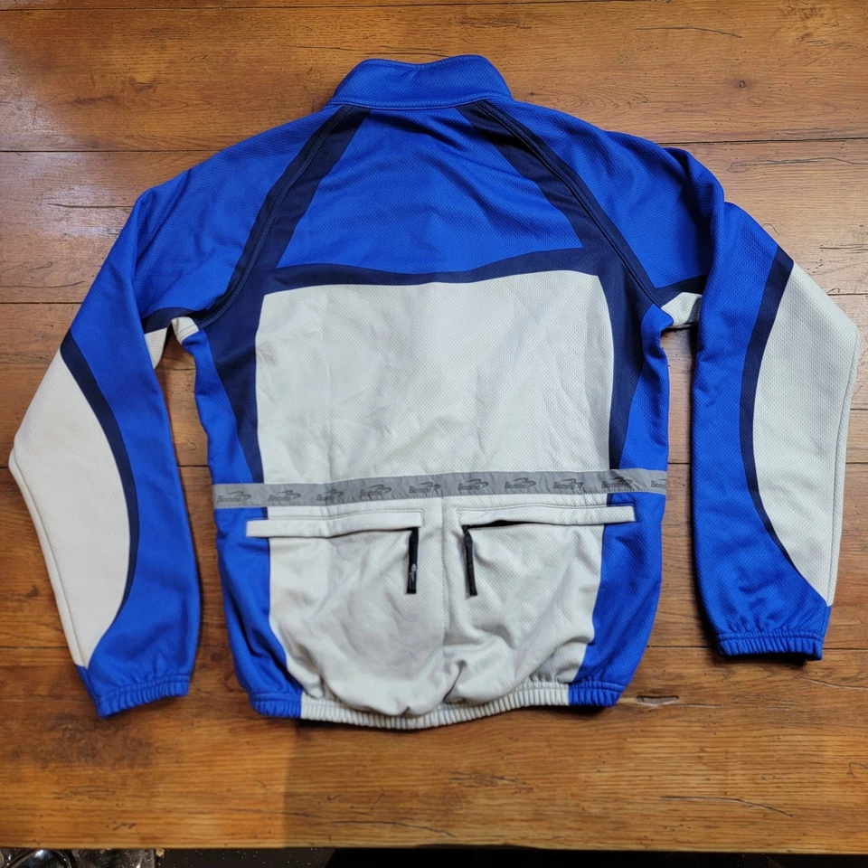 Biemme Hombre XL? Chaqueta de ciclismo pesada manga larga LS azul A-TEX 8/10 térmica Foto 2 de 4