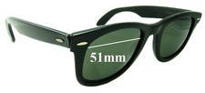 SFx Replacement Sunglass Lenses fits Ray-Ban B L Wayfarer RB4105 - 51mm Wide
