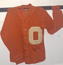 Vintage 1940s Letterman Cardigan Ohio