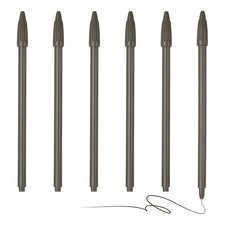 6Pcs Colored Gel Ink Pens, 0.5mm Coffee Gel Ink Ballpoint Pens, Coffee