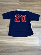 Vintage Soccer Jersey USA Adidas Climacool Y2K France Blue M