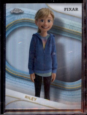 2026 Topps Chrome Disney Pixar Refractor Riley Disney #82 Parallel