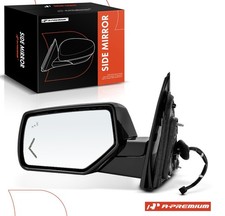 A-premium Driver Power Mirror W Power Fold Blind Spot For Chevy Tahoe Gmc 15-20