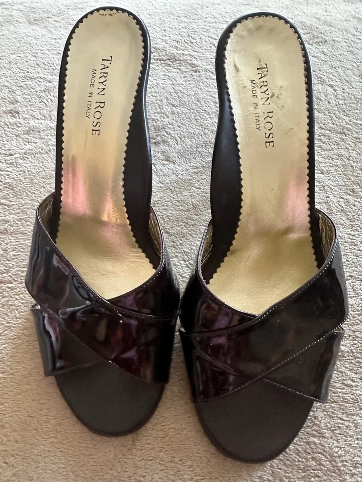 Sandalias de Tacón Grueso Rosa Taryn 10 Hechas en Italia Sexy Sofisticadas Foto 2 de 4