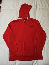 Tommy Hilfiger Hoodie Adult Large Red Pullover Sweatshirt Logo