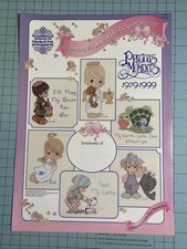 Precious Moments 20th Anniversary Cross Stitc...