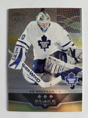 Ed Belfour 2005-06 Black Diamond GOLD #2/10!!!