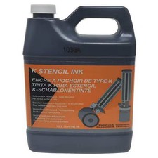 Marsh Black Stencil Ink K-BK-Q Marsh K-BK-Q Black