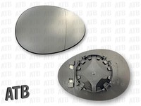 Spiegelglas AsphäRisch Beheizbar Rechts FüR Mini Cooper One R55 R56 R57 R58 R59