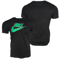 Nike T Shirt Mens Cotton Crew Neck Short Sleeve Tee Athletic Gym Casual Top New